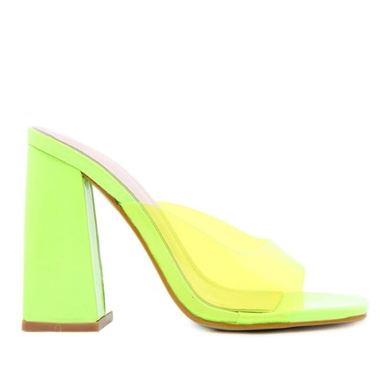 Mule Flare Verde Neon Iconic