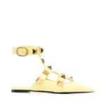 Sapatilha Spike Bico Fino Amarela 1