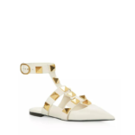 Sapatilha Spike Bico Fino Branca Thumb