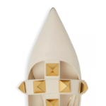 Sapatilha Spike Bico Fino Branca Thumb