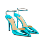 Scarpim Salto Fino Pamela Azul