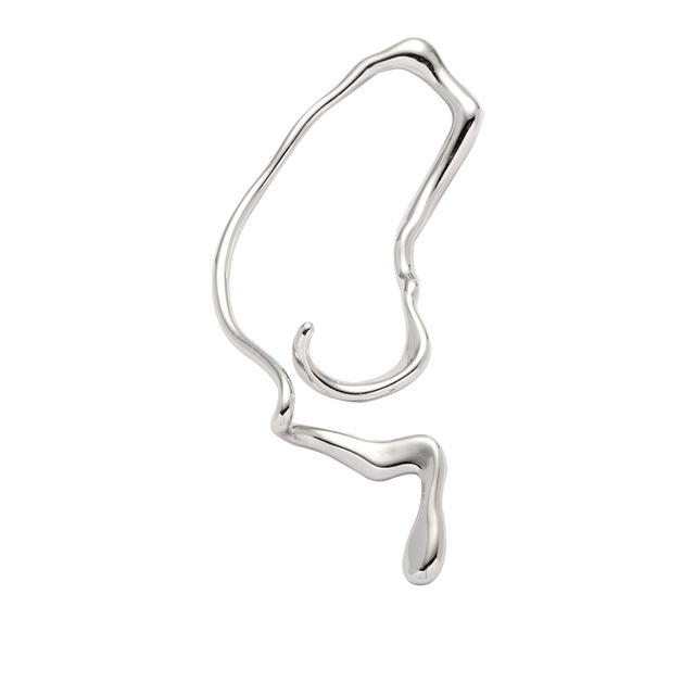 Brinco Cuff Ramo Di Metallo Vivace