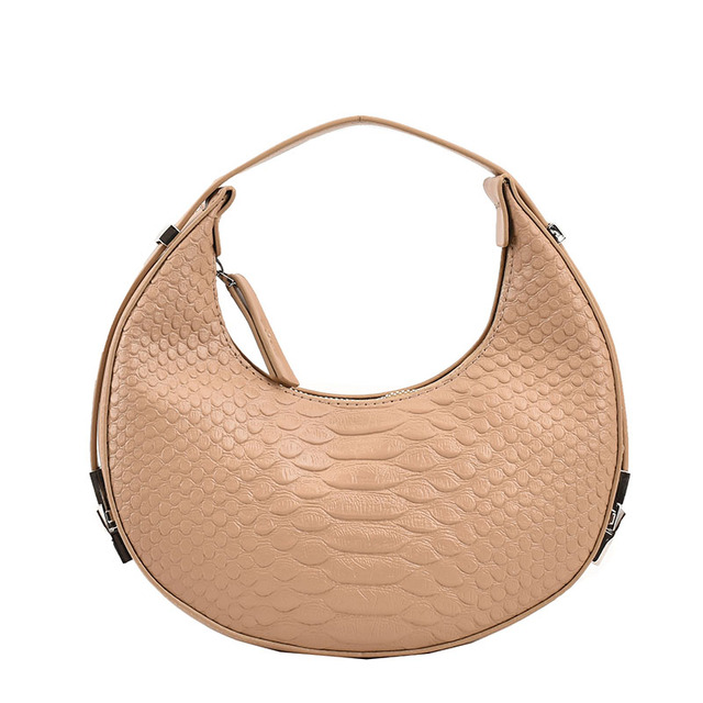 Bolsa Hobo Média Croco Minorca