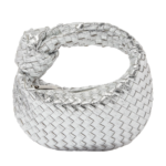 Judie metallic Prateada Fundo branco