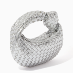 Judie metallic Prateada Fundo branco