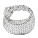 Judie metallic Prateada Fundo branco